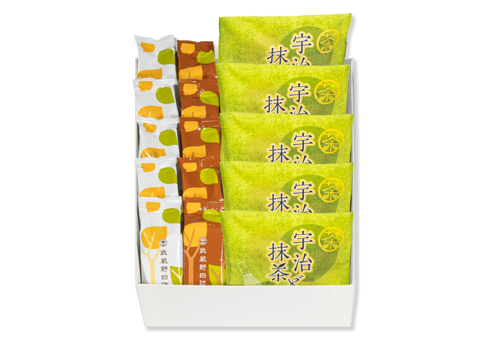 武蔵野日誌・宇治抹茶どら　15個入