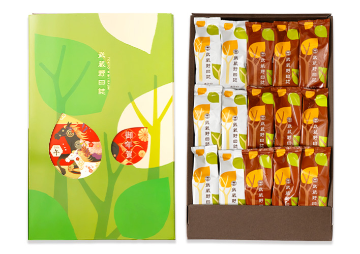 東京ミニバーム武蔵野日誌チョコ・ホワイト