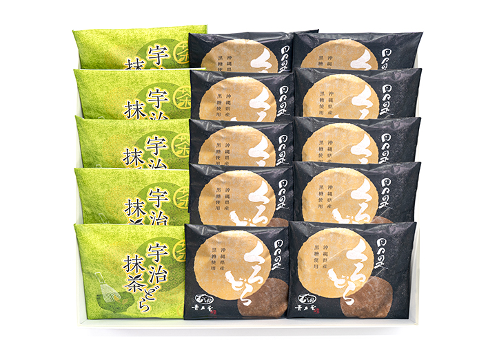 宇治抹茶どら・くろどら　15個入