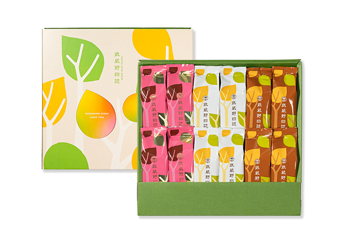 武蔵野日誌三昧（ﾁｮｺ･ﾎﾜｲﾄ･ｽﾄﾛﾍﾞﾘｰ）12個入