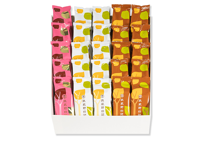 武蔵野日誌三昧（ﾁｮｺ･ﾎﾜｲﾄ･ｽﾄﾛﾍﾞﾘｰ）25個入