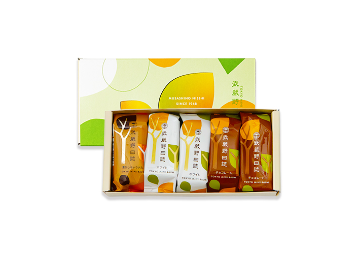 武蔵野日誌三昧[秋]（ﾁｮｺ･ﾎﾜｲﾄ･焦がしｷｬﾗﾒﾙ）5個入
