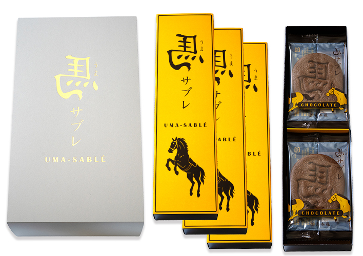 店舗受取限定]馬サブレ（バター） 32枚入｜菓子の青木屋 公式