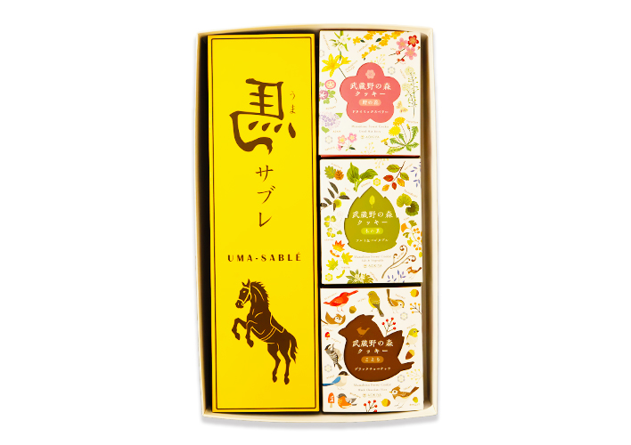 馬サブレ・武蔵野の森クッキー　27個入