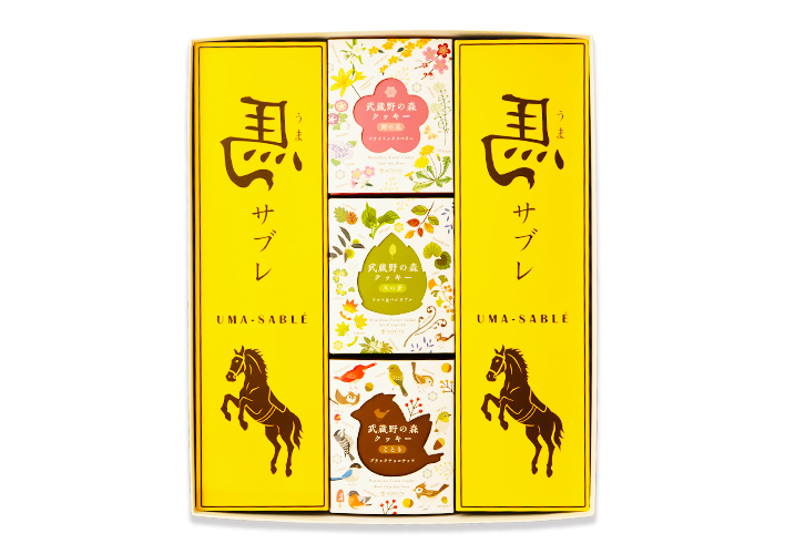 馬サブレ・武蔵野の森クッキー　39個入
