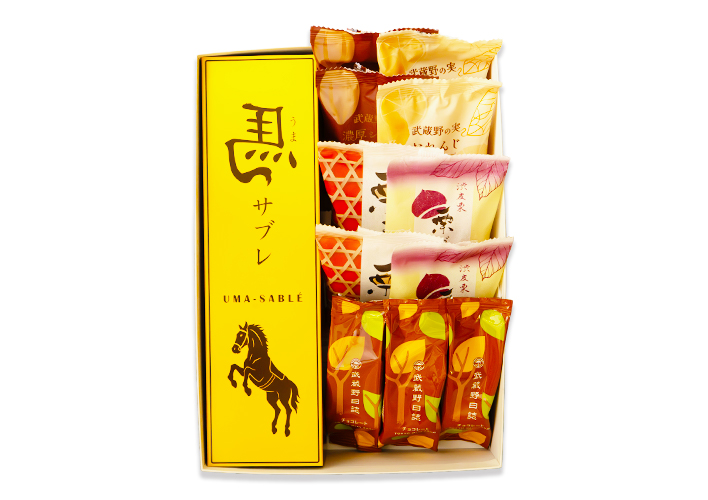 馬サブレ・日誌・栗・実　23個入